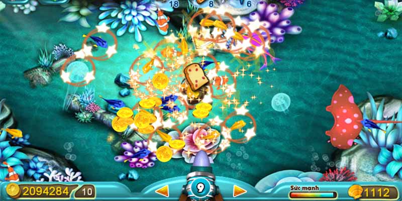 Kho súng của game bắn cá Tin88