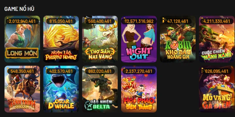 Các Trò Chơi Và Thế Mạnh